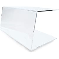 Plexismart Vitrina Mostrador in plexiglas vidrio acrílico largo 50 cm - protección para alimentos- transparente